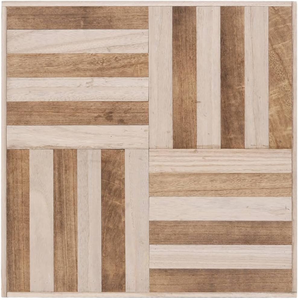 Solid Wood Coffee Table for Living Room, Modern Accent Center Table, Compact Couch Side Table for Apartment, Office & Lounge Spaces